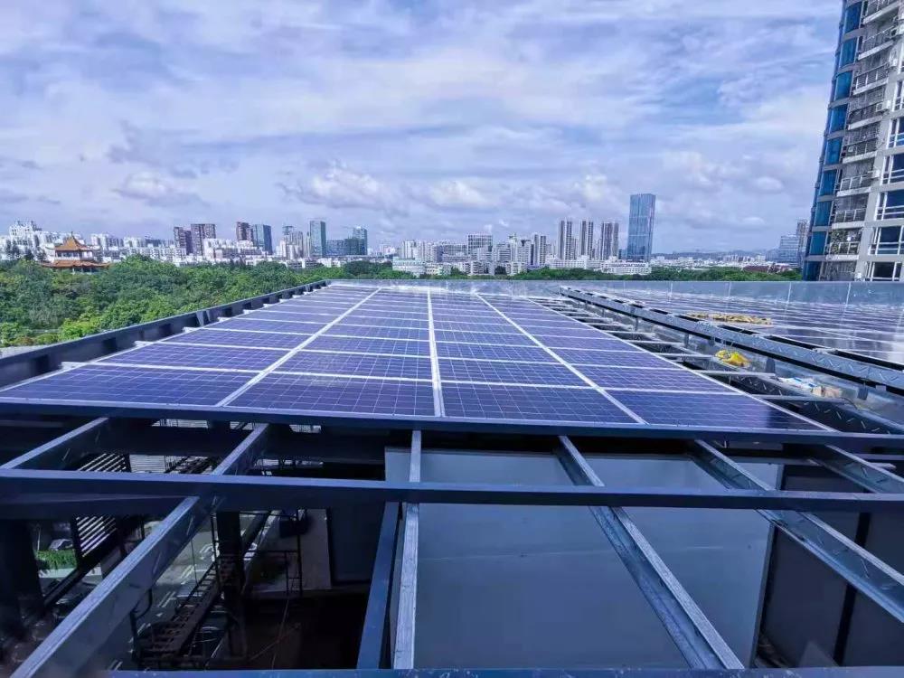 производительность солнечных фотоэлектрических опор - проект Шэньчжэнь BIPV