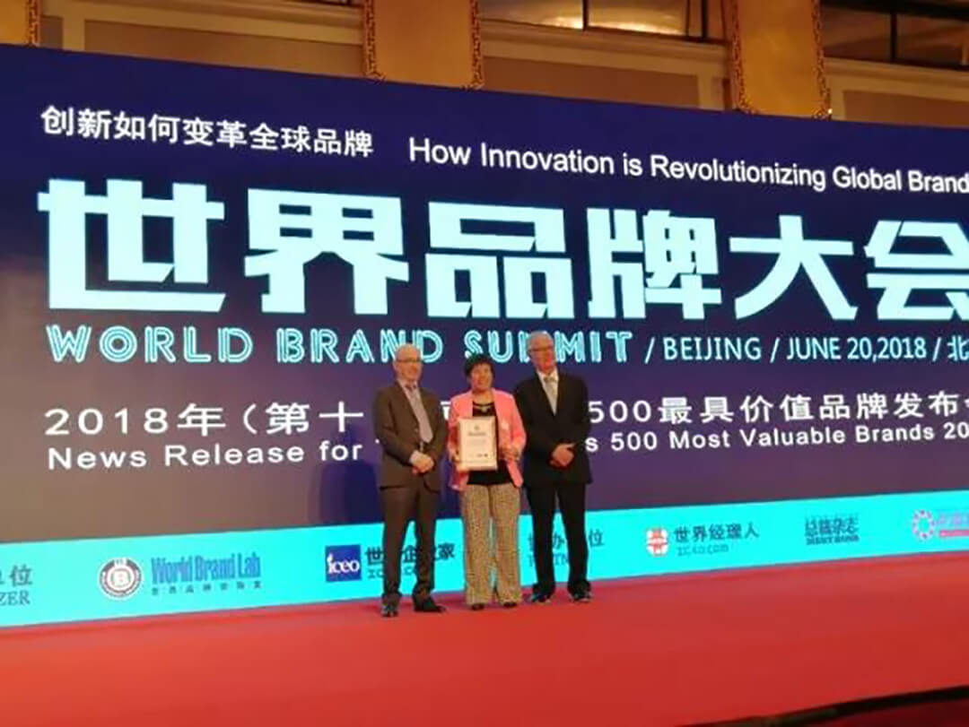 foen выиграл премию «500 самых ценных брендов Китая»